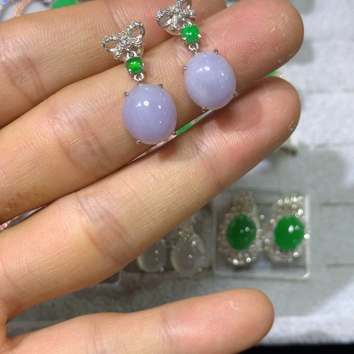 未镶嵌戒指翡翠翡翠耳坠