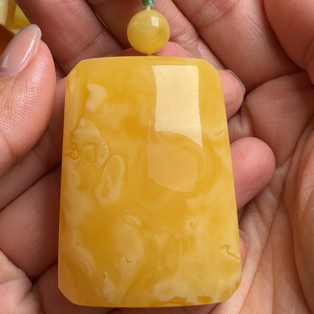 蜜蜡毛衣链未镶嵌无优化