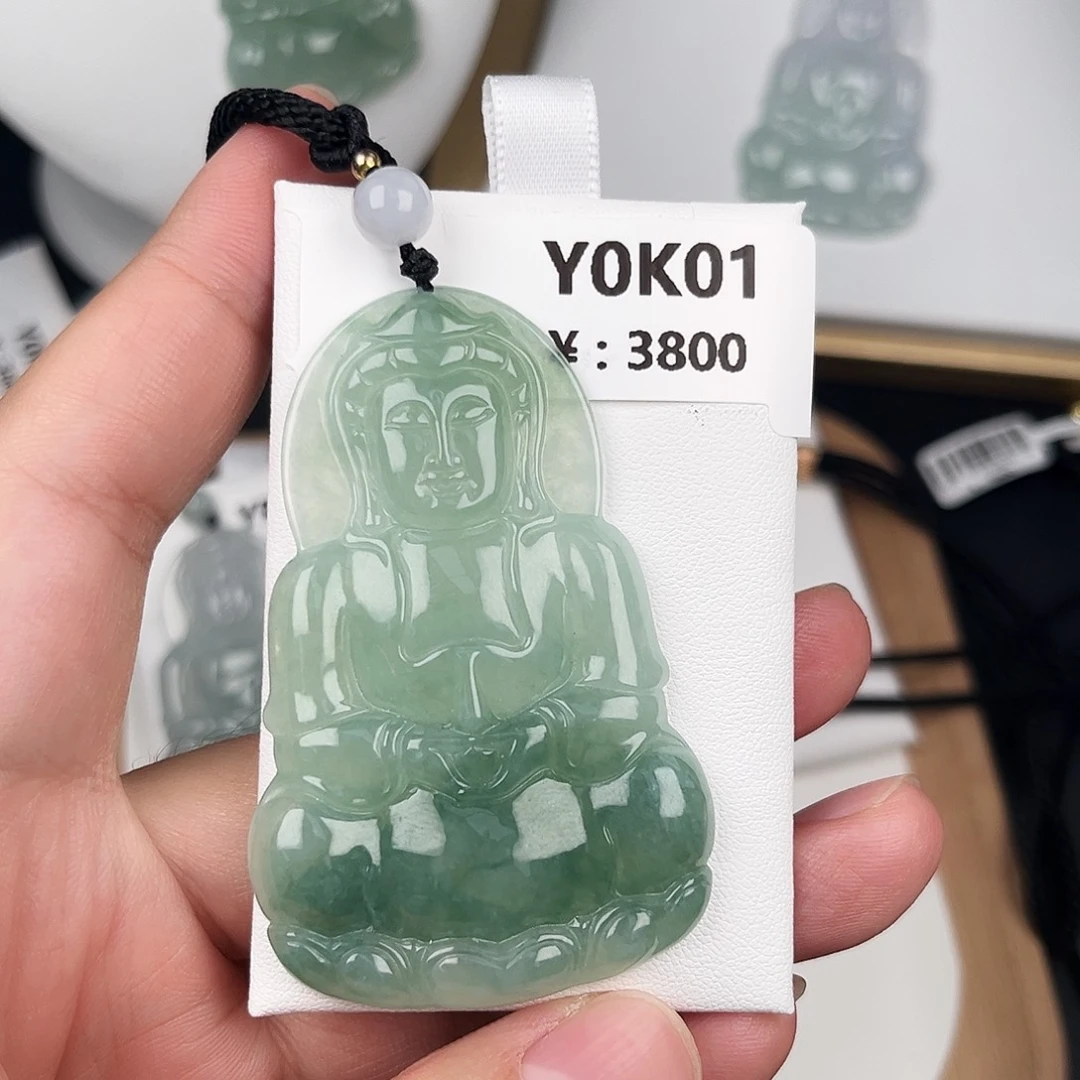 翡翠未镶嵌颈饰Y0K01