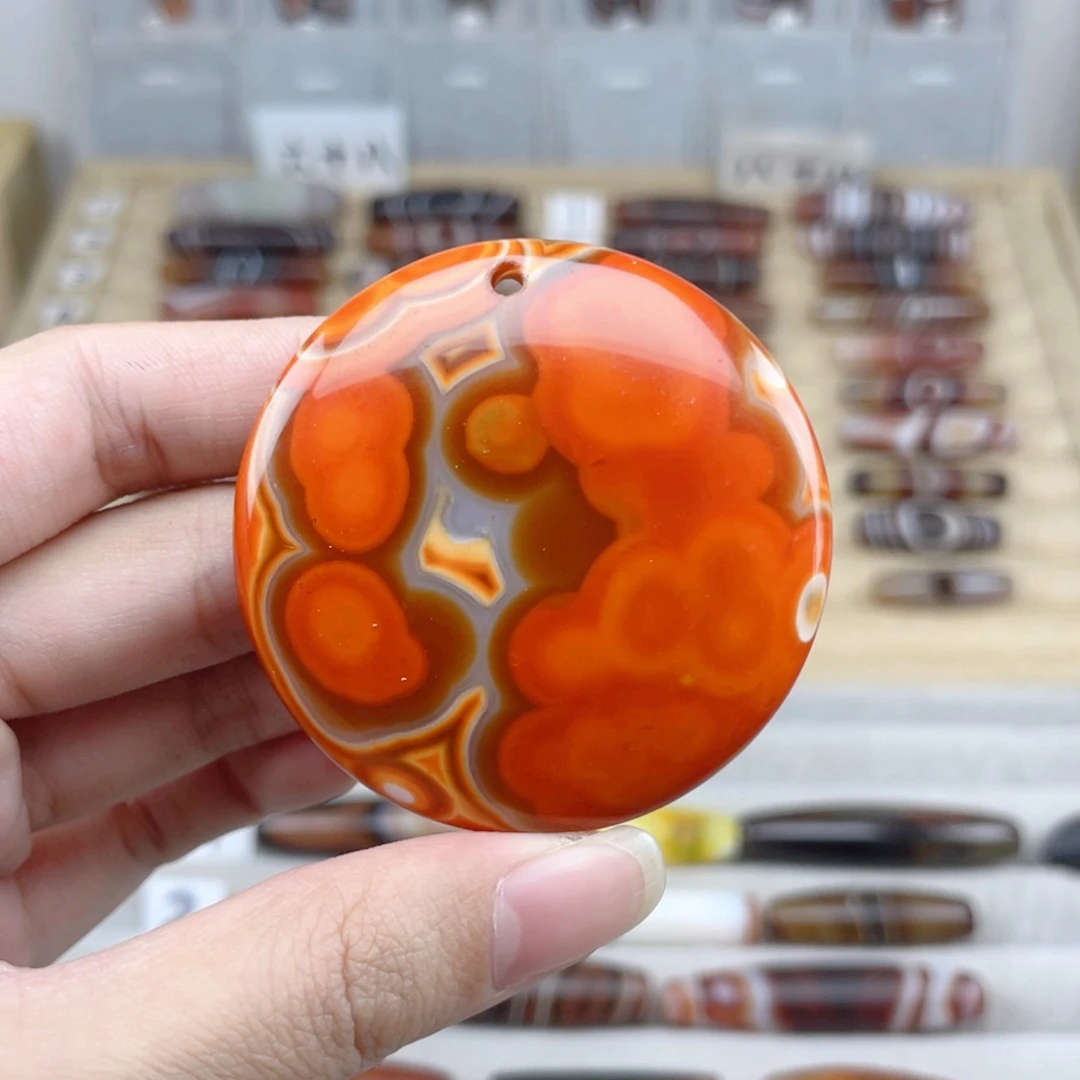 玛瑙/玉髓合金颈饰