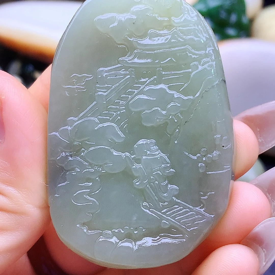 未镶嵌和田玉挂件