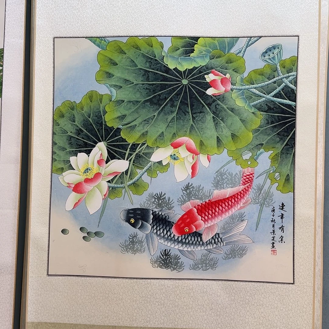 纯手绘国画作品好看
