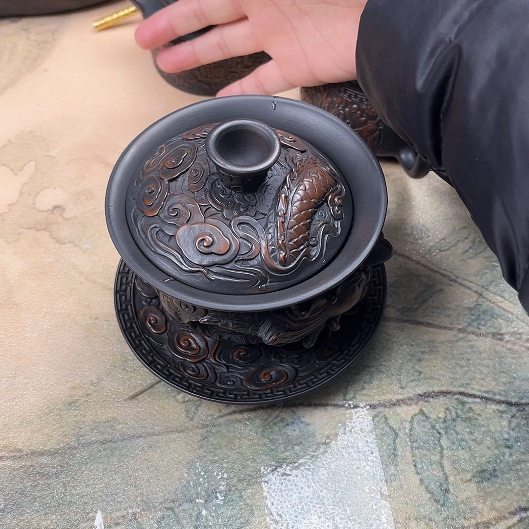 壶晓*云南紫陶茶壶茶壶