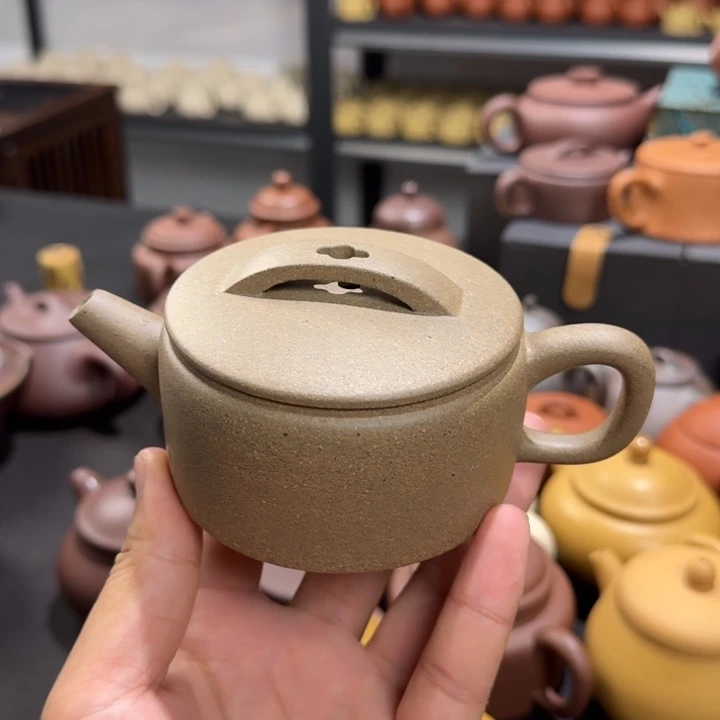 茶壶紫砂青段汉瓦200cc