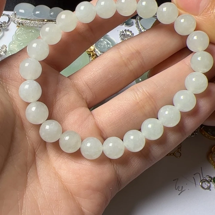 翡翠手串未镶嵌翡翠吊坠项链