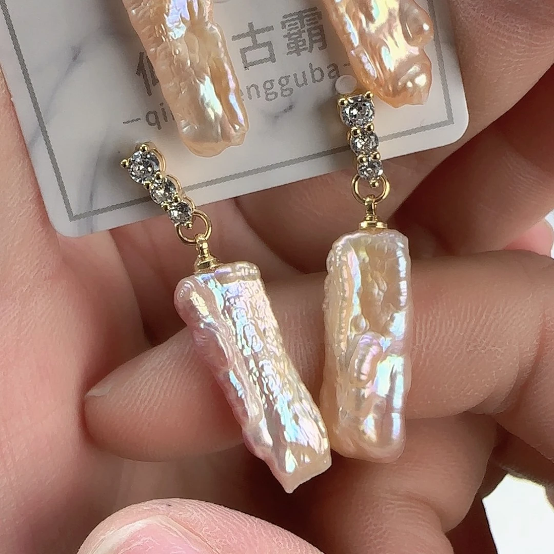 银S925镶嵌501淡水珍珠