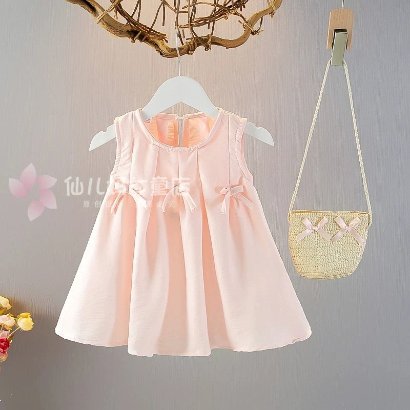 女童连衣裙夏季2025新款儿童洋气女孩夏款裙子宝宝夏装公主裙