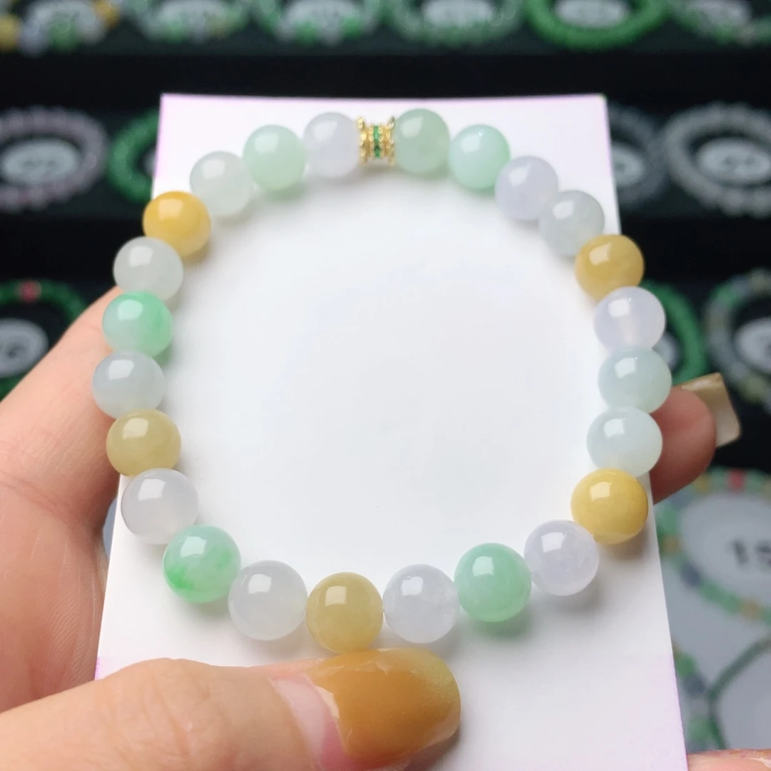 未镶嵌手链翡翠翡翠