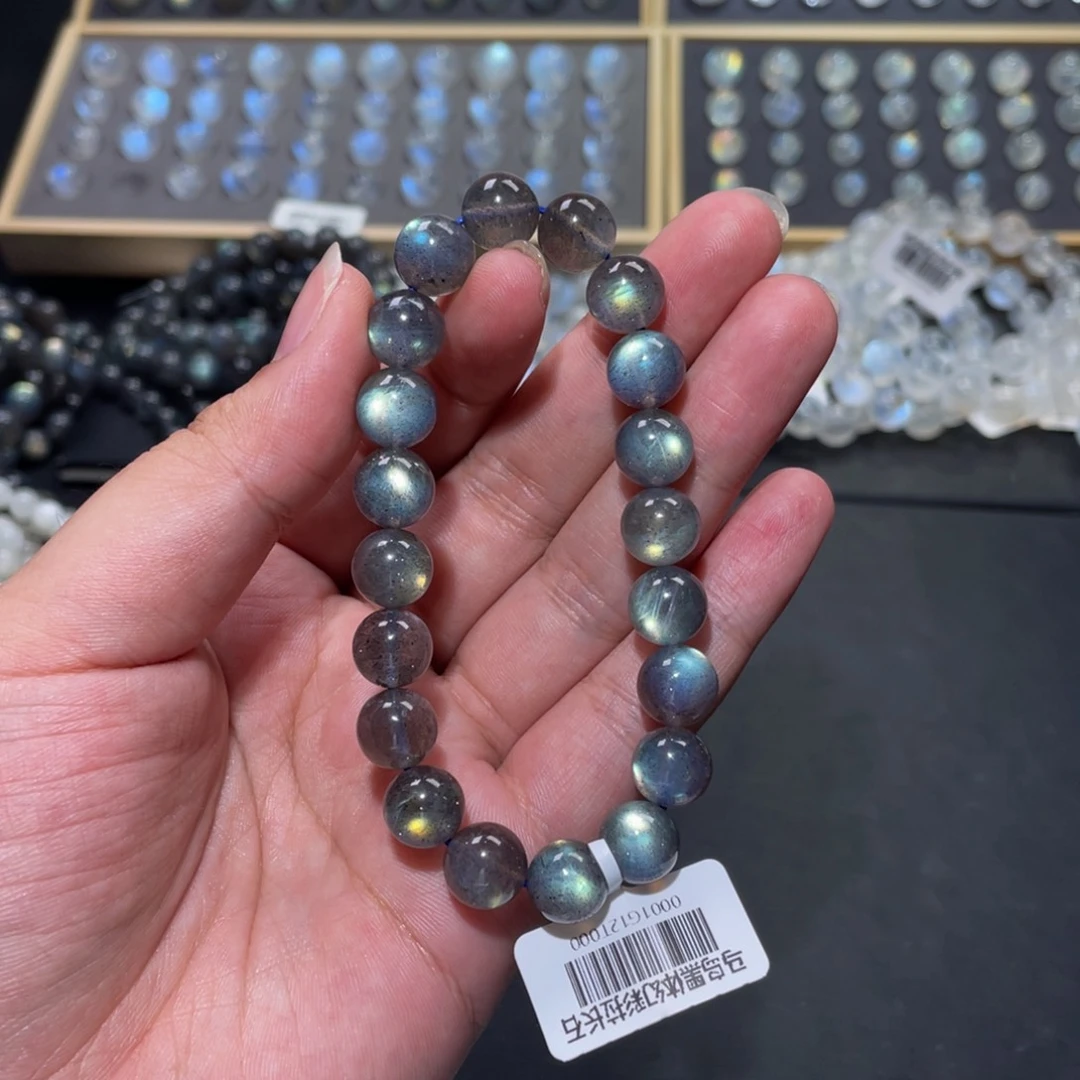 手链未镶嵌长石小*灰月光手链9.8mm