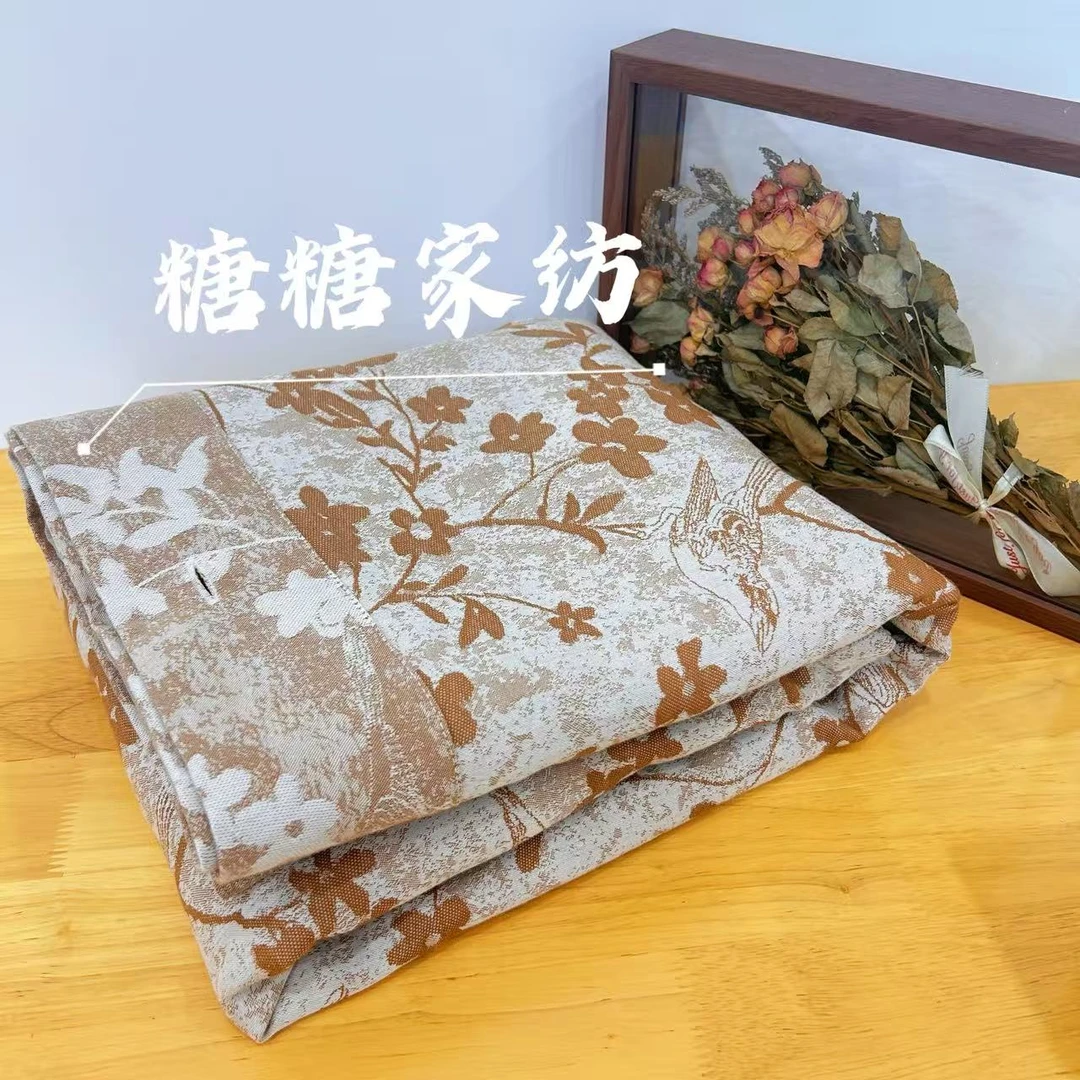 【三宅一生】复古色轻奢柔软亲肤罗布麻被套（喜上枝头 单 双人）