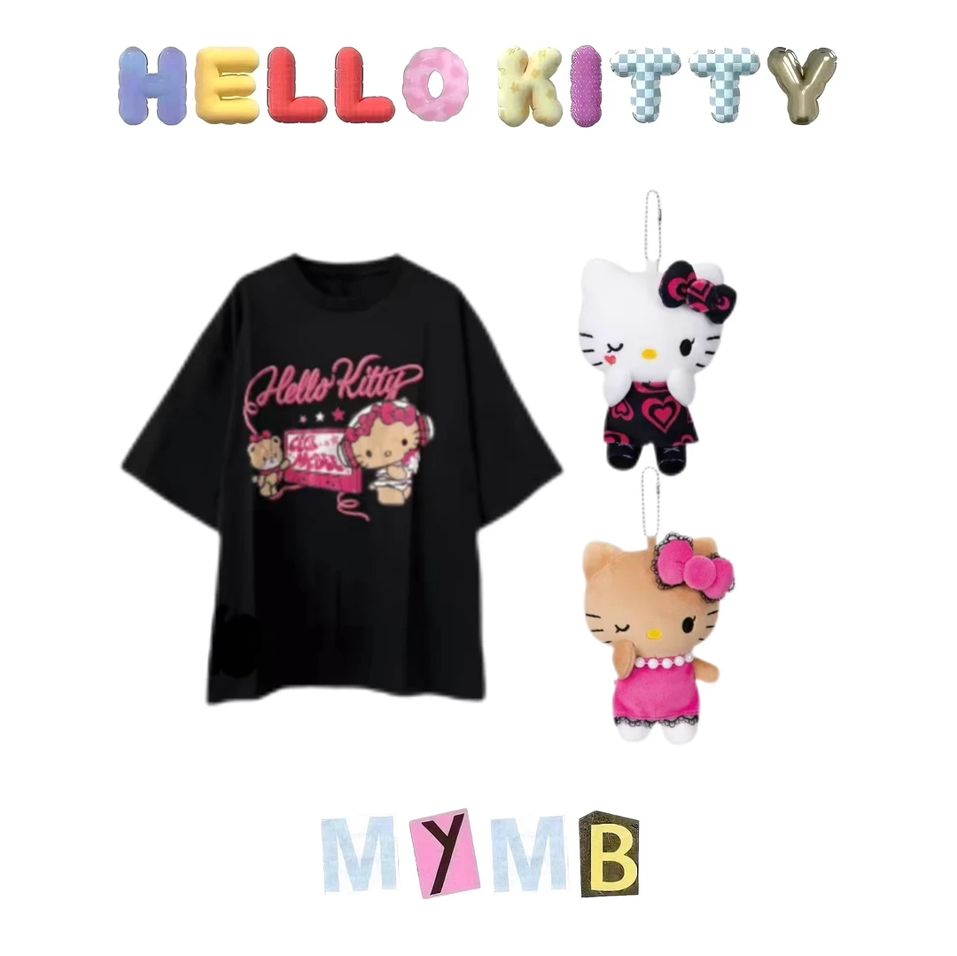 【日版正品】Avail×Sanrio系列HelloKittyT恤挂件