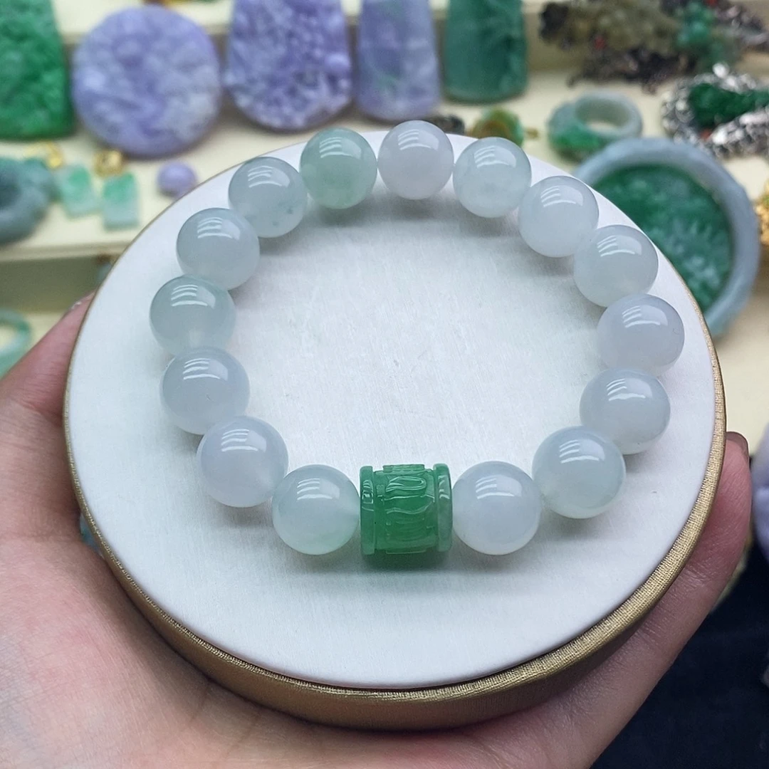 未镶嵌手串翡翠手串