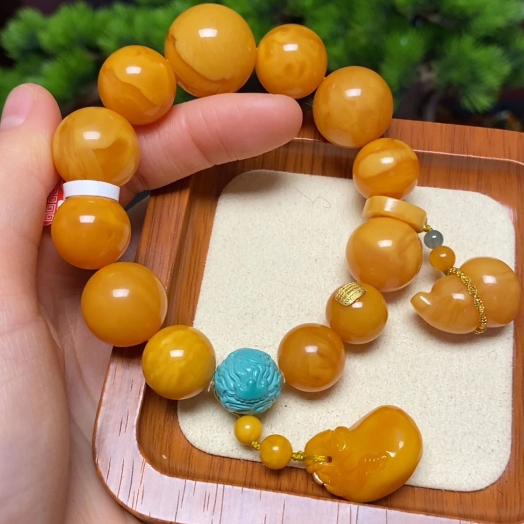 【闪购商品】手链蜜蜡未镶嵌手串