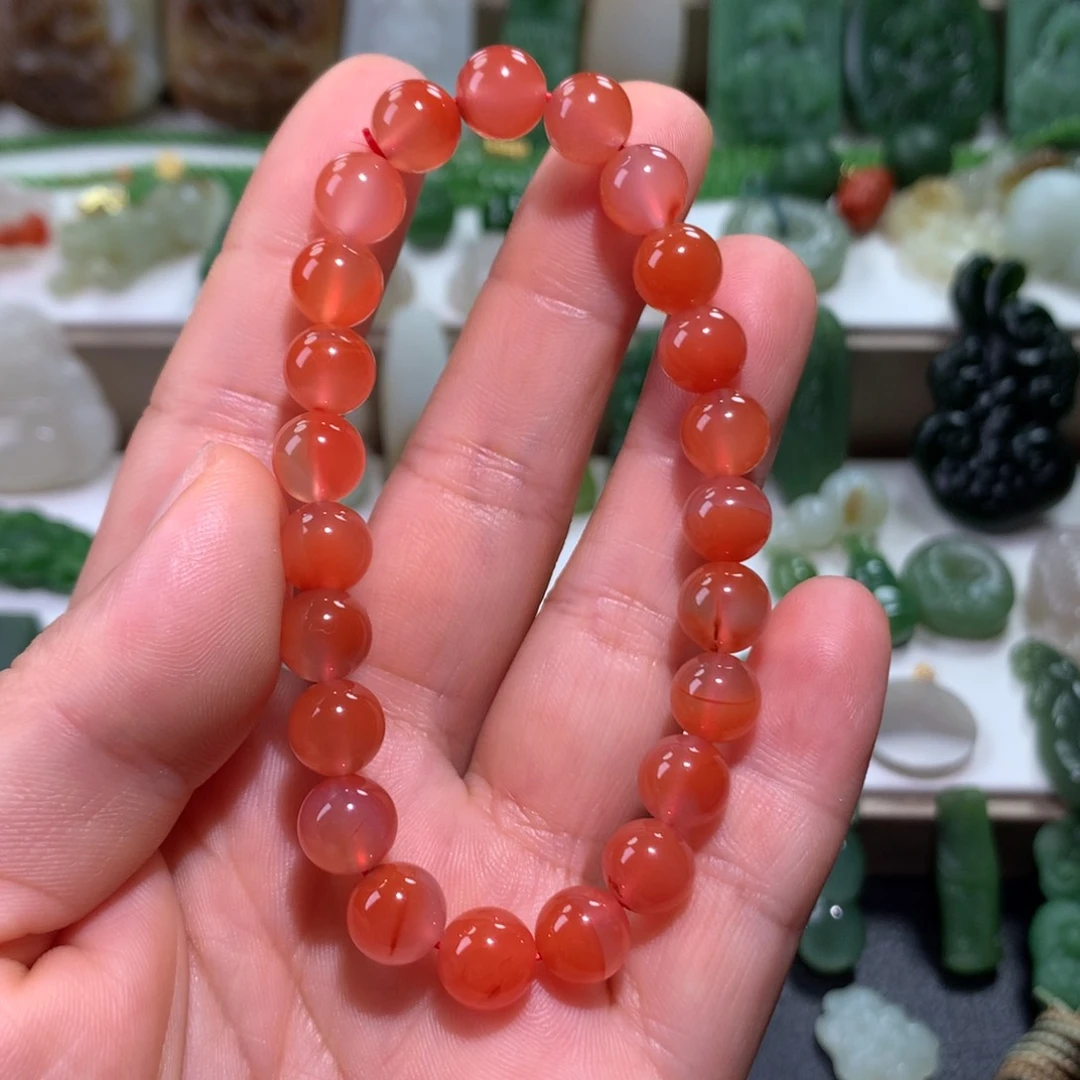未镶嵌手串南红玛瑙