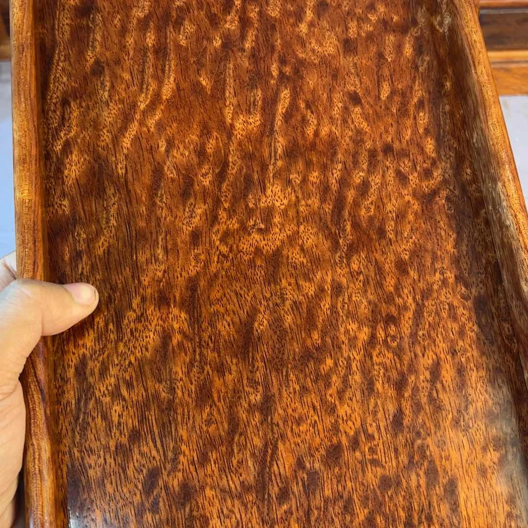 木缅甸花梨独板托盘