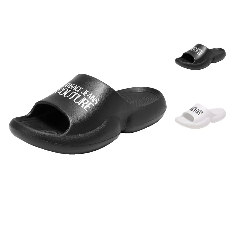 Versace范思哲 VJC 女士印花厚底拖鞋凉拖 74VA3S8A ZS632