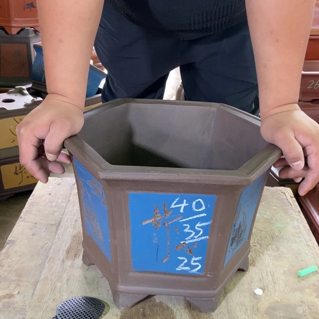 紫砂花盆紫砂紫砂