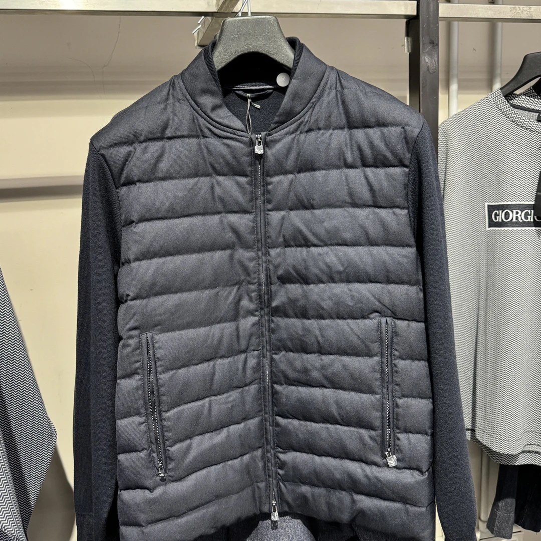 未使用 EMPORIO ARMANI/安普里奥·阿玛尼 羊毛针织拼接 不退换