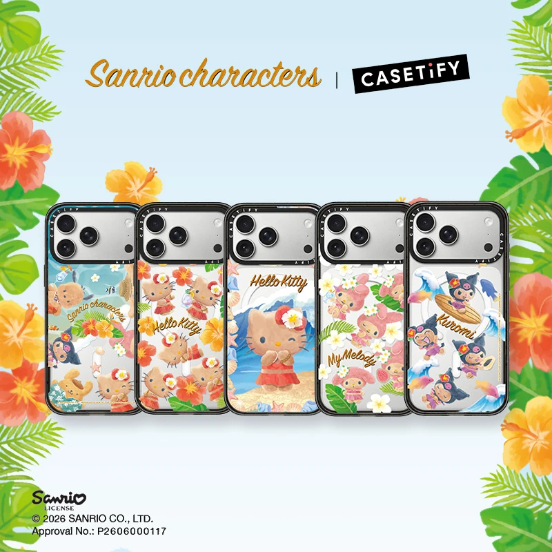 Sun-Kissed 三丽鸥家族系列 x CASETiFY 联名手机壳 适用iPhone17