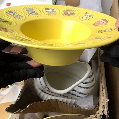 盘陶瓷制品满25拼单发货默认微瑕