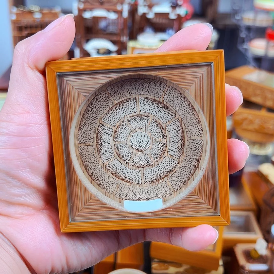 木正方形城墙砖黄蛉盒➕大黄蛉