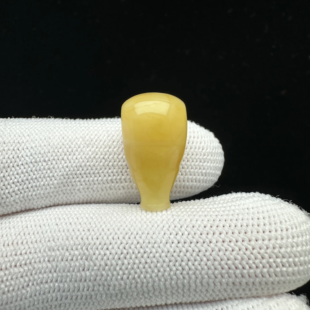 Z1142天然原矿蜜蜡 蜜蜡三通 11*20mm 60克价