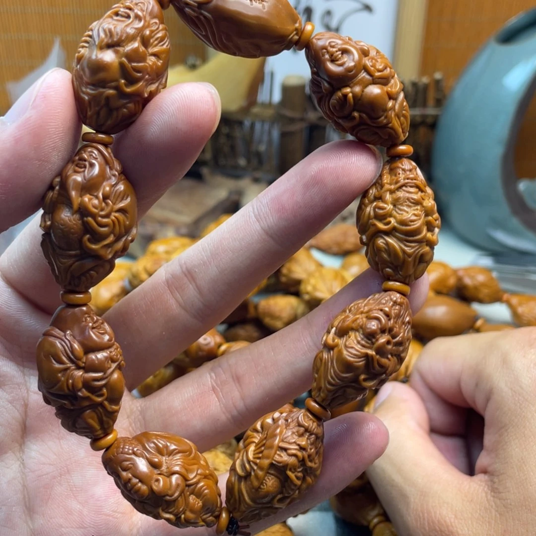 橄榄核手串/手链橄榄核雕工艺手串5119