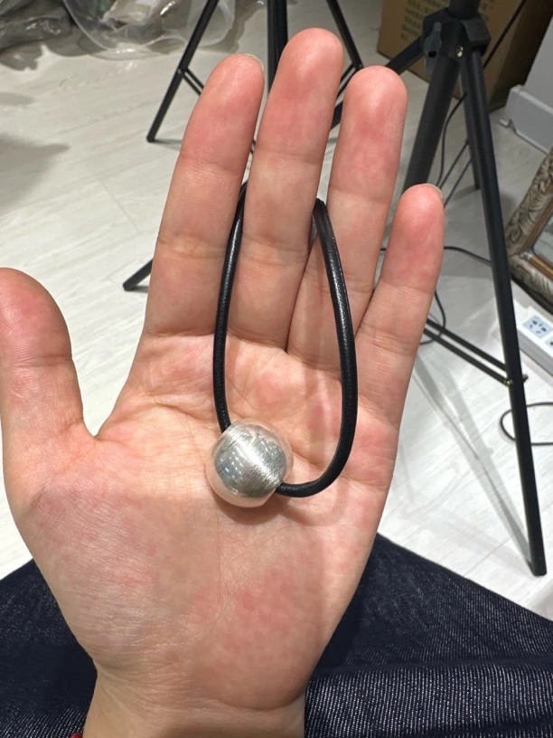 黑银珠珠可调节珠芭蕾风Y3K