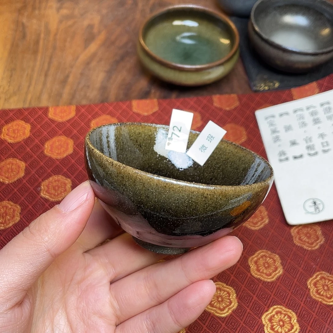 茶盏72 福临号建盏柴烧微瑕