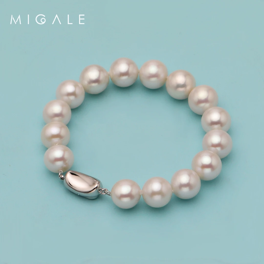 【珍珠奶奶推荐】宠粉福利 经典百搭淡水珍珠手串 10-11mmC1107