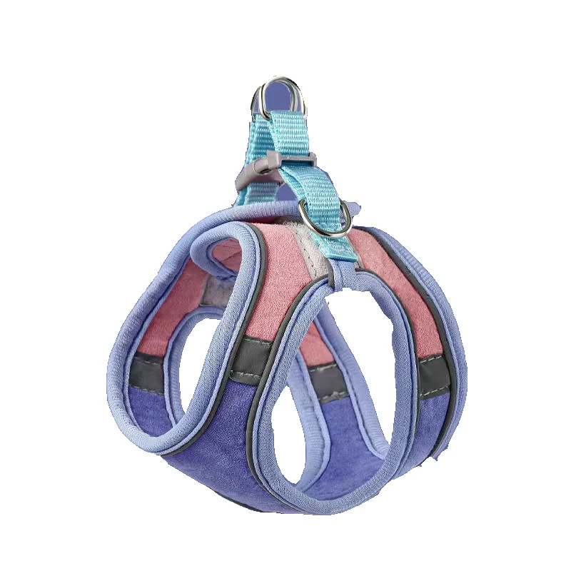 猫咪工字牵引绳背心式狗狗牵引绳遛狗绳牵引绳反光狗链子