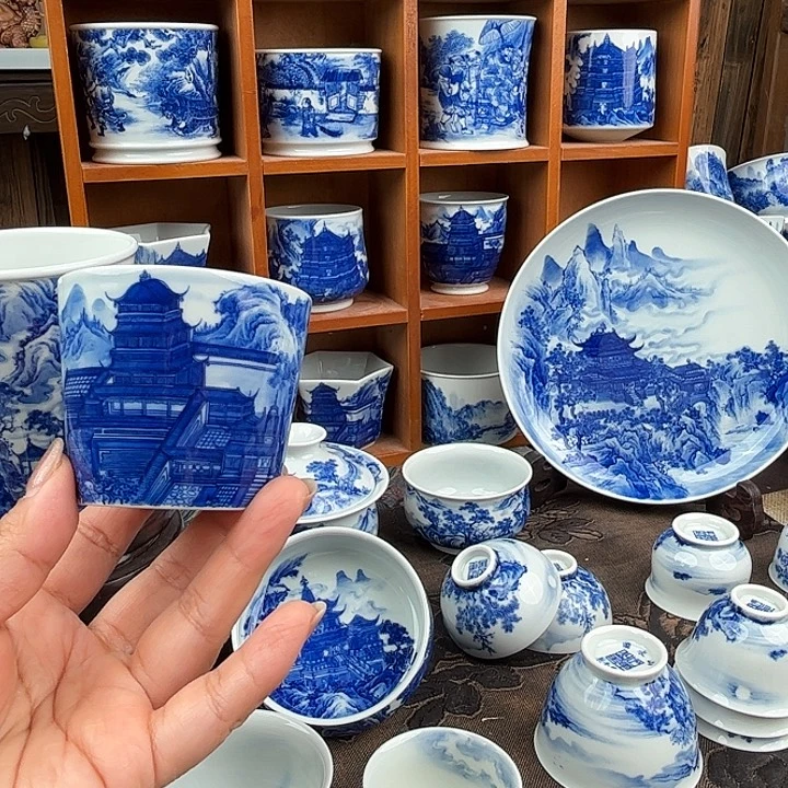 瓷片一笔一墨 叩玉山房