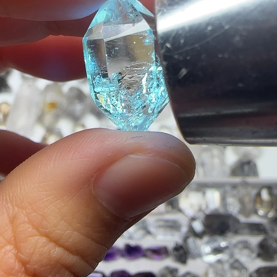 珠宝半成品水晶未镶嵌