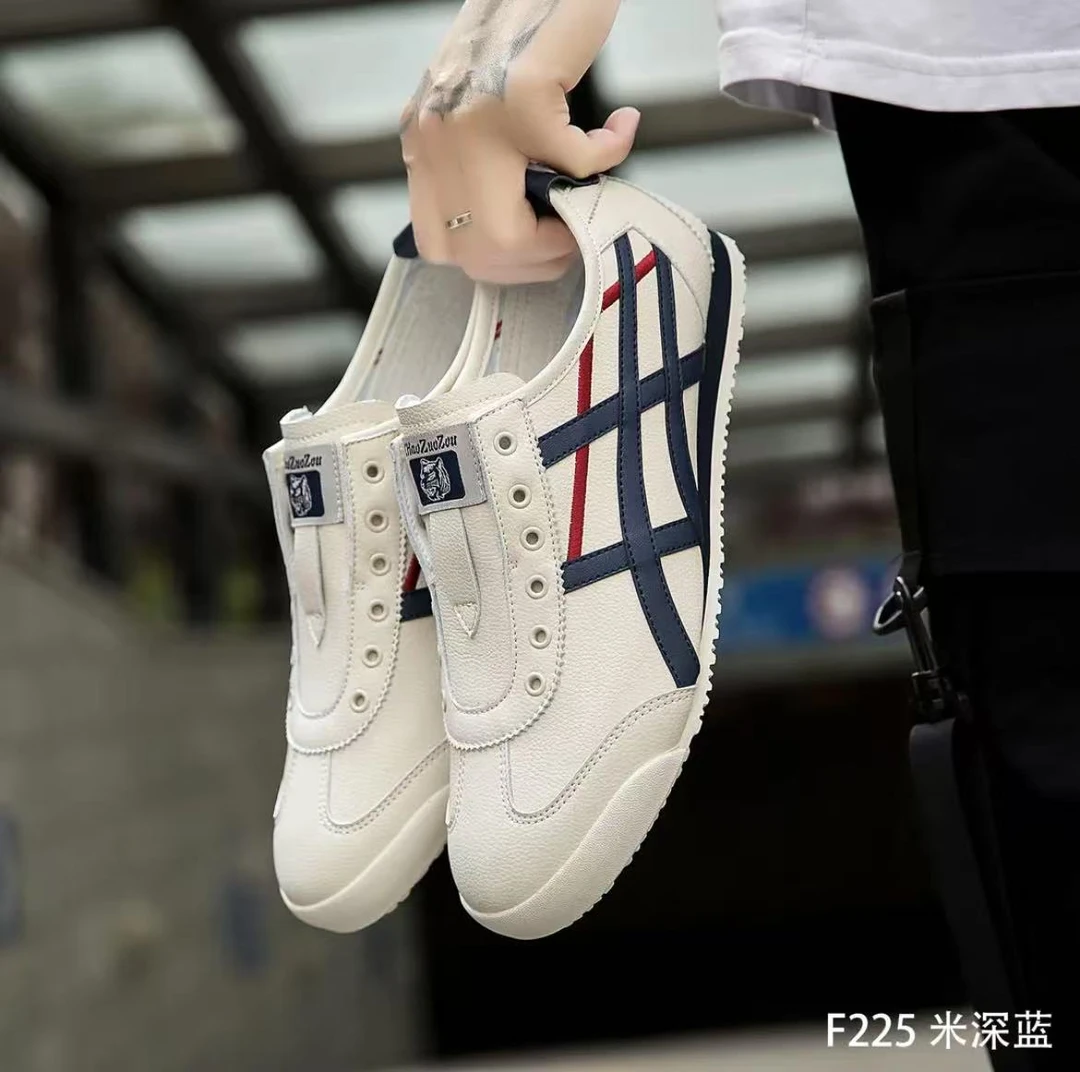 [爆款真皮一脚蹬阿甘鞋】正品CHAOZUOZOU软底低帮男女情侣同款