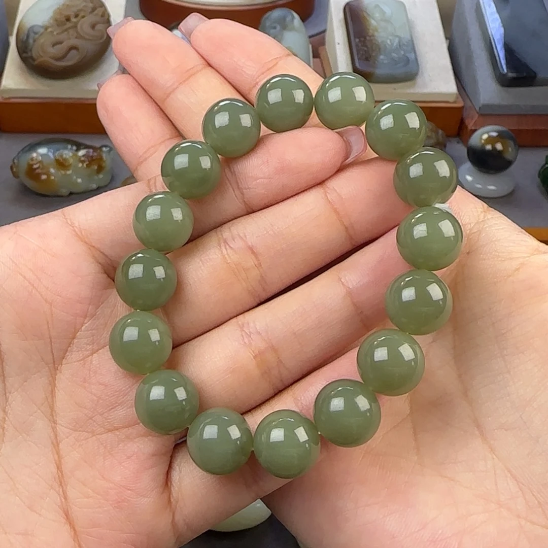 【闪购商品】手链未镶嵌和田玉福**宝