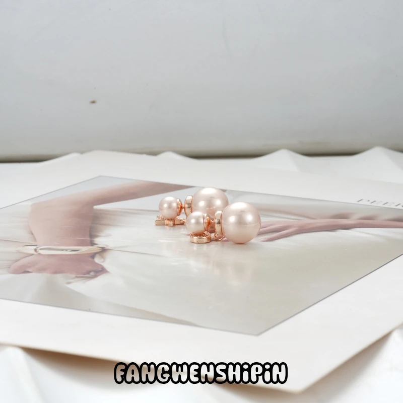 铜合金锆石耳饰 【镀K金】【925银针】耳环3678
