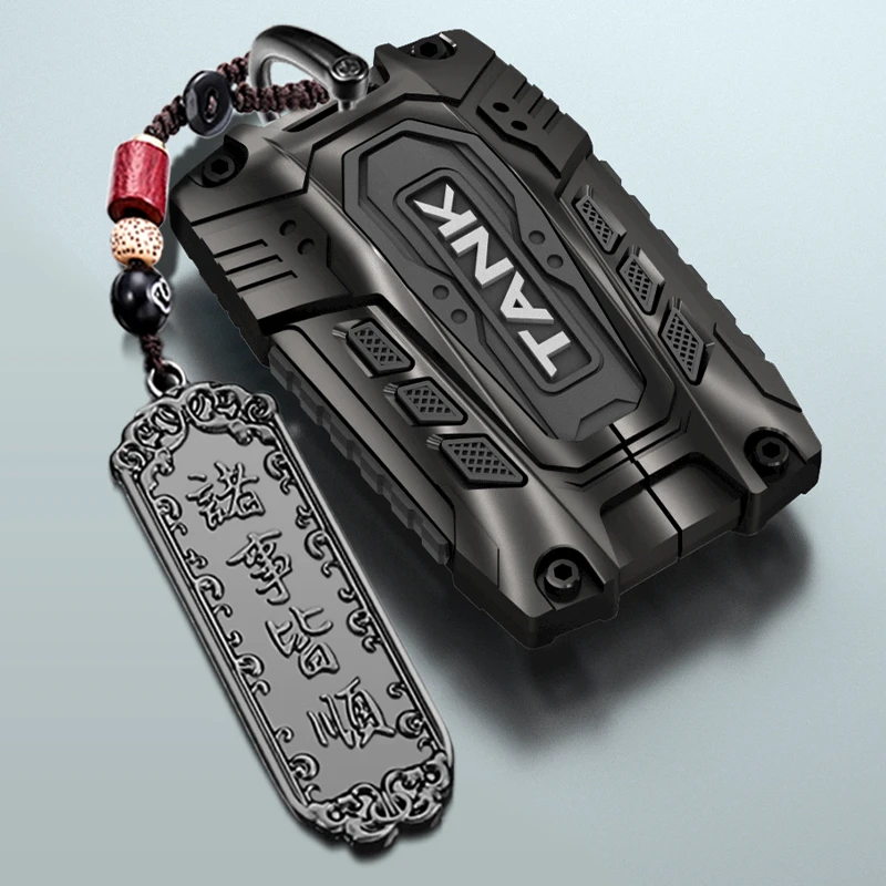 坦克300钥匙套专用400高级感500金属500hi4t三百700汽车壳扣男士