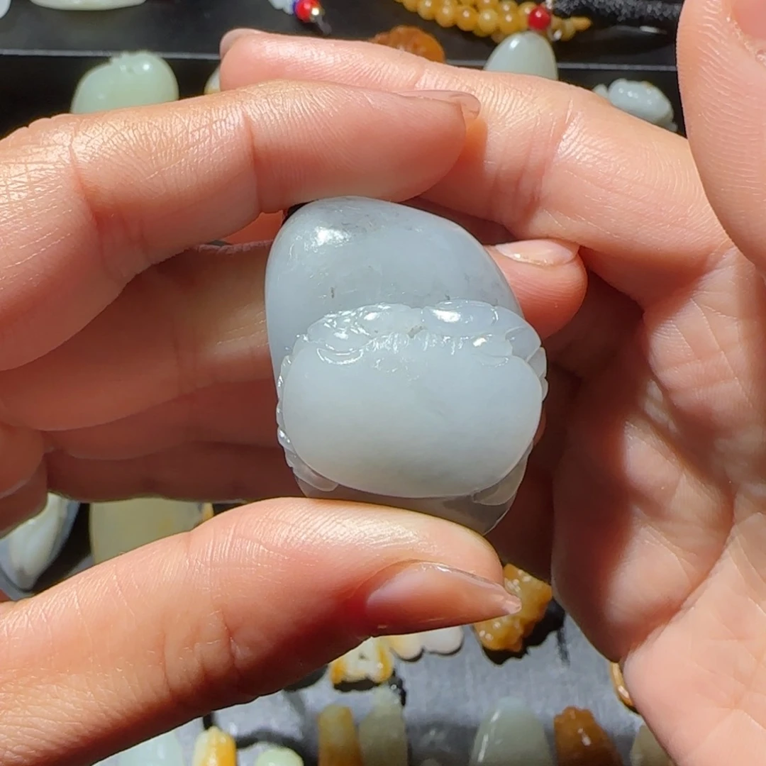 和田玉颈饰未镶嵌单****3