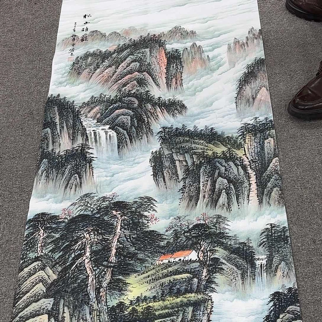 国画国画作品多次入选国内外