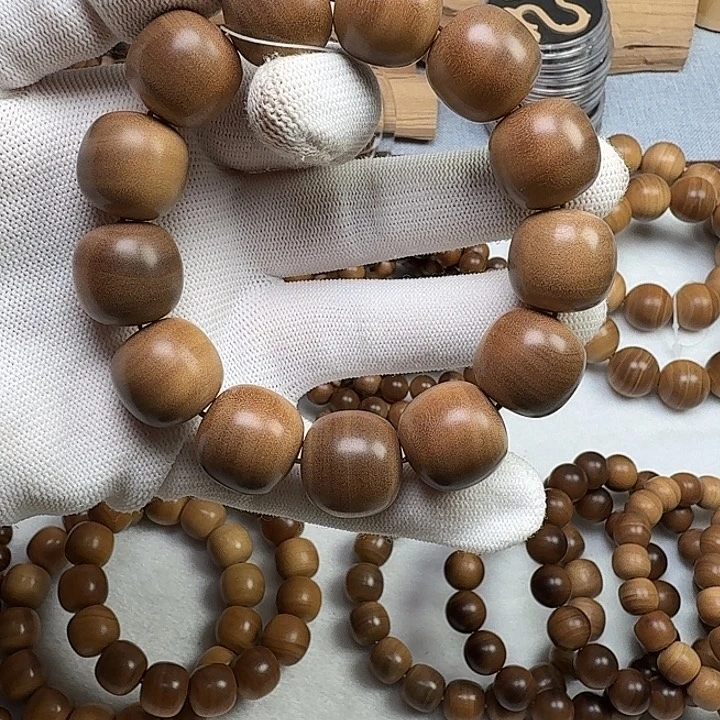 檀香木手串/手链印度迈索尔老山檀香1718横纹