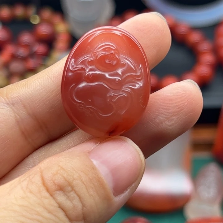 南红玛瑙未镶嵌配饰