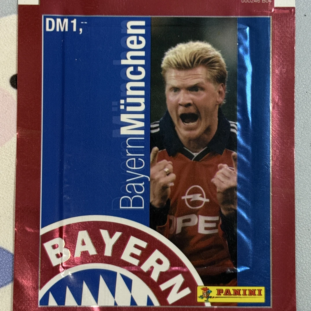 Panini00-01拜仁队贴 5包 寻找卡恩埃芬博格圣克鲁兹埃尔博绍尔