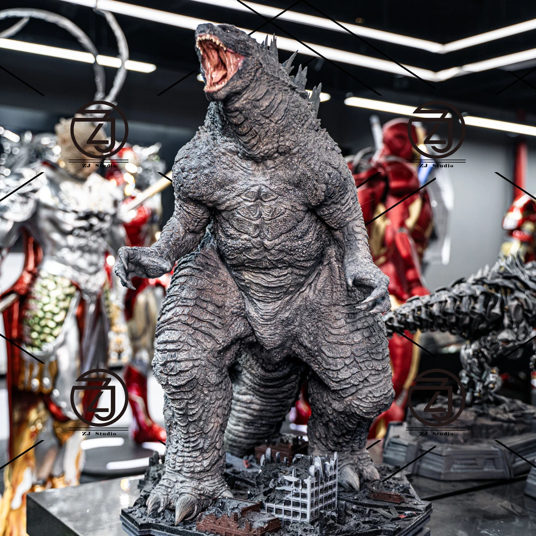 怪兽哥斯拉鳍部带发光