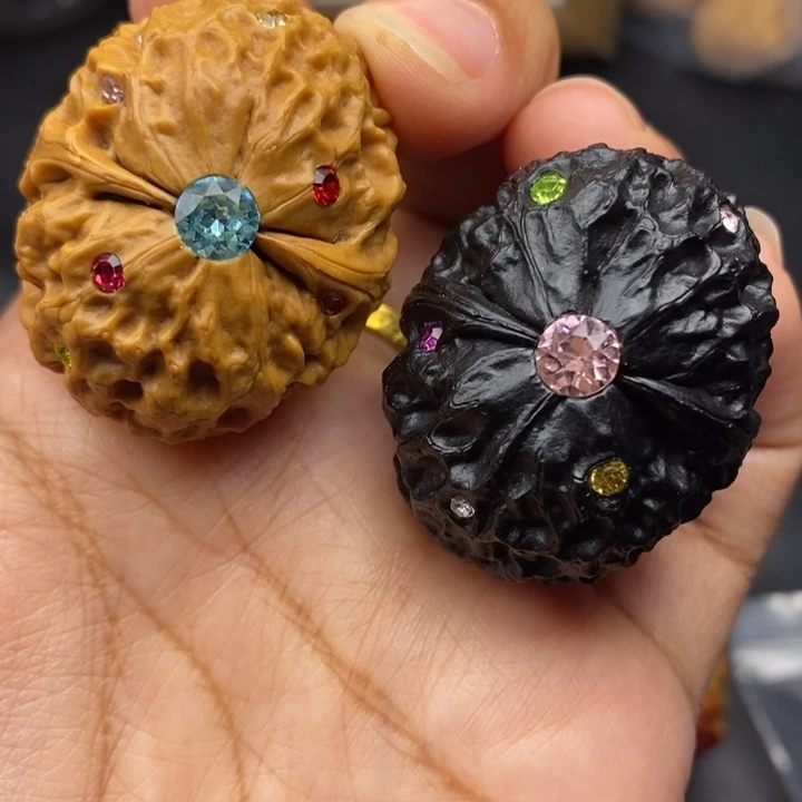 文玩核桃把件39尺阴阳