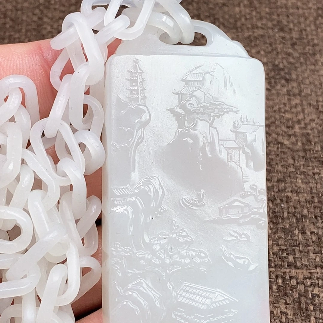 和田玉挂件未镶嵌