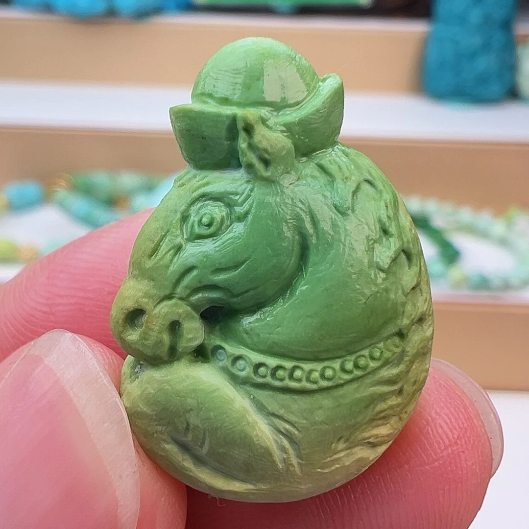 未镶嵌绿松石项链