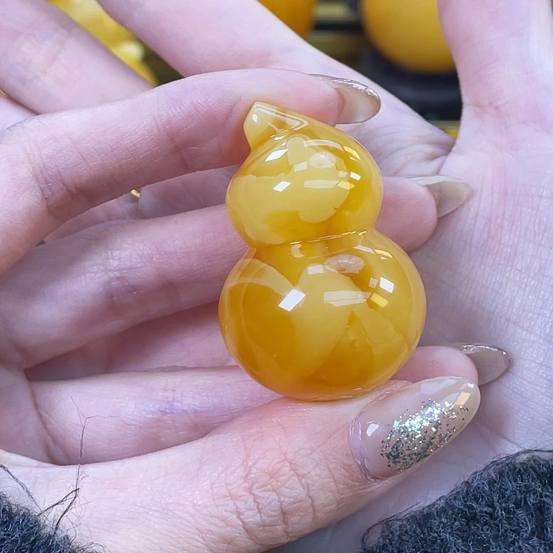 琥珀未镶嵌珠宝奇石琥珀蜜蜡J321