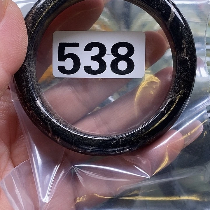 ****烟蛇纹石玉未镶嵌手镯