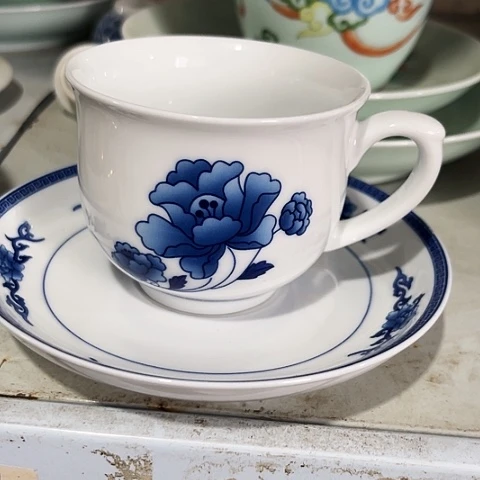 碗咖啡杯一个陶瓷陶瓷