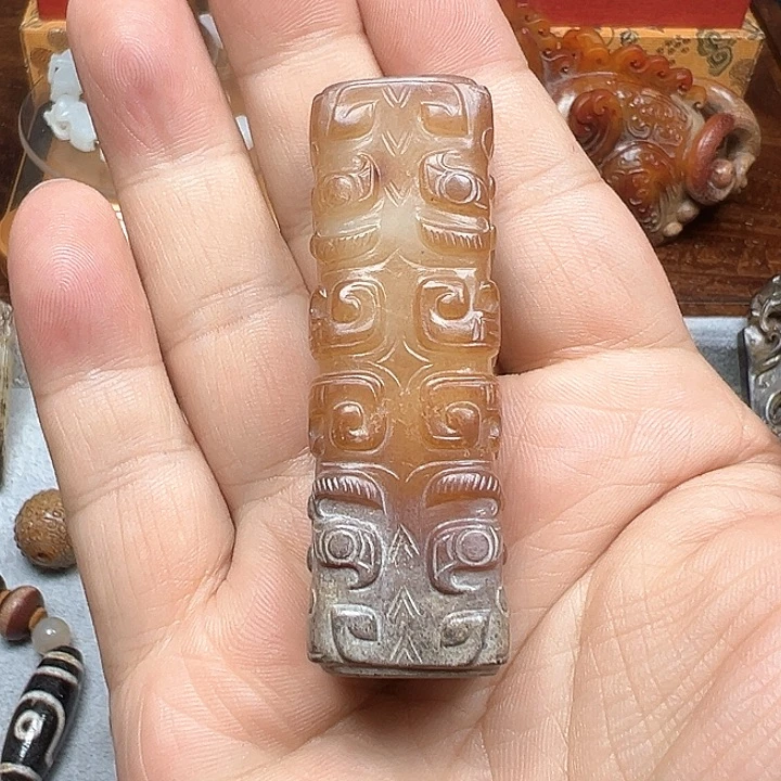 和田玉挂件未镶嵌恋**味